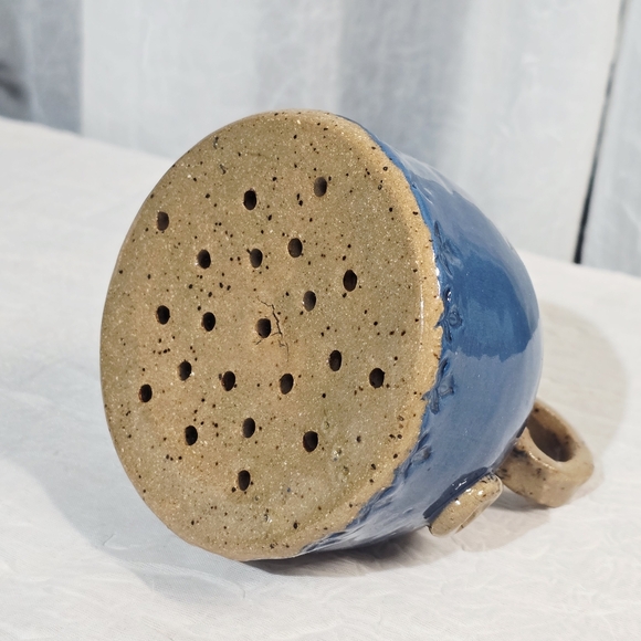 Handcrafted Ceramic in Rich Blue - Picture 5 of 5